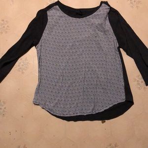 Gap Quarter Sleeve Top size L